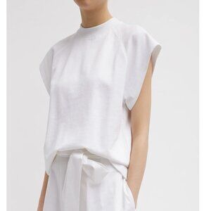 Tibi Summer Sweatshirting Sleeveless Easy Top XS NWT